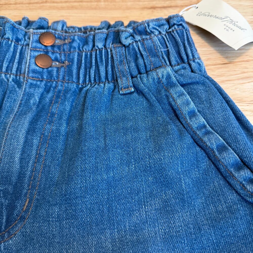 Universal Thread Women's High-Rise Paperbag Tapered Jeans - Size 2 - NWT - Picture 6 of 10
